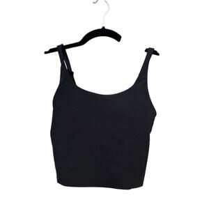 Old Navy ACTIVE Powersport black ribbed sports bra, women’s small